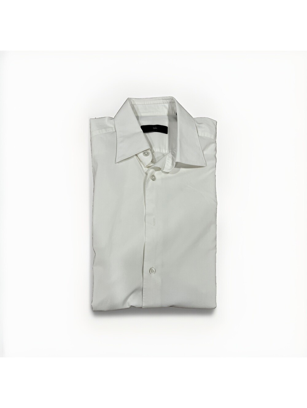 Z ZEGNA MENS WHITE DRESS SHIRT 16/41 LARGE MADE IN TURKEY VGC